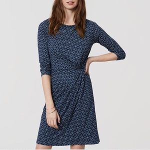NWT Loft mosaic twist dress